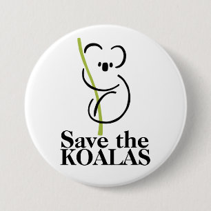 Spara Koalas-knappen Knapp