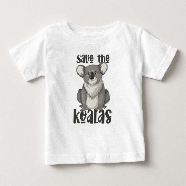 Spara Koalas T-Shirt (Framsida)