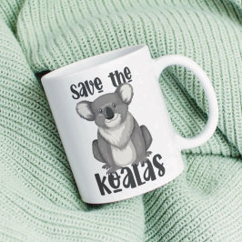 Spara koalorna-mugg kaffemugg
