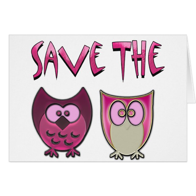 Spara kranarna hälsningskort (Framsidan Horizontal)