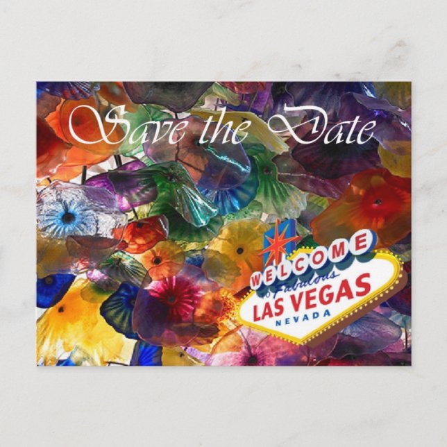 Spara Las Vegas-vykort Meddelande Vykort (Framsida)