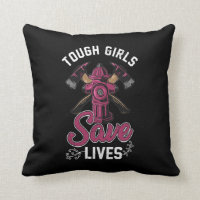 Spara Lives för kvinnliga brandsläckare Tuff Girls