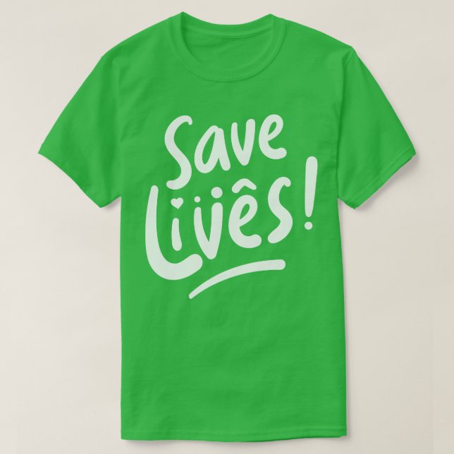 Spara Lives T Shirt (Design framsida)
