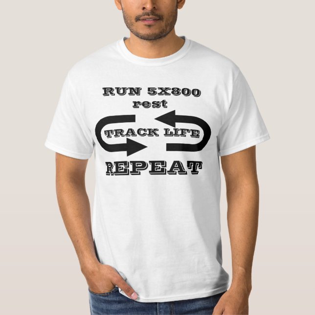 Spåra livstid tee shirt (Framsida)