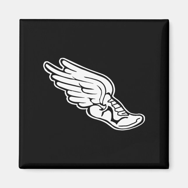 Spåra Logotyp Magnet Black (Framsidan)