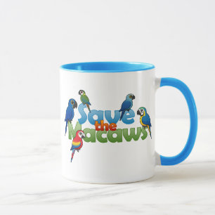 Spara macawsna mugg