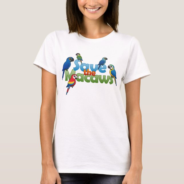 Spara macawsna tee (Framsida)