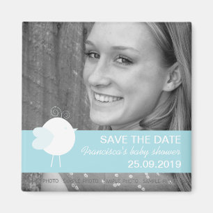 Spara magneterna för fotoet för daterababy shower magnet