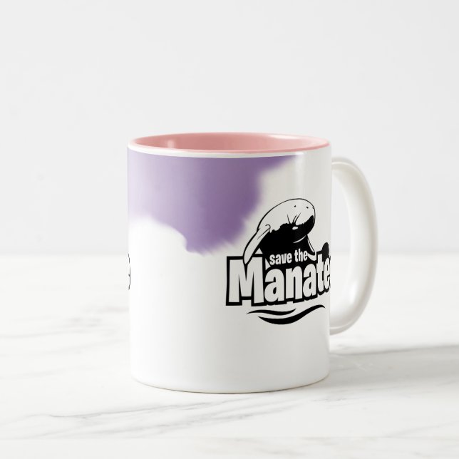 Spara Manatee Mugg (Framsida höger)