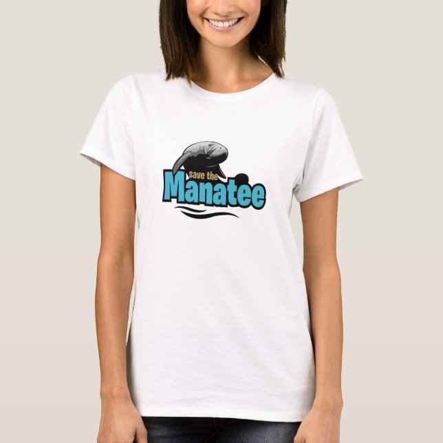 Spara Manatee T-Shirt (Framsida)