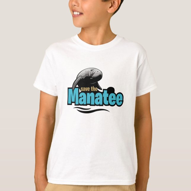 Spara Manatee T-Shirt (Framsida)