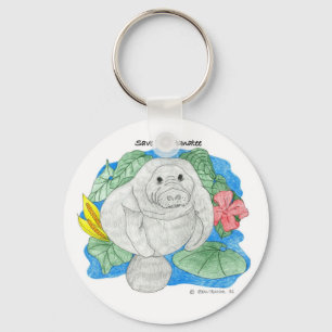 Spara manateen nyckelring