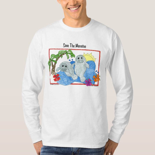 Spara manateen t shirt (Framsida)