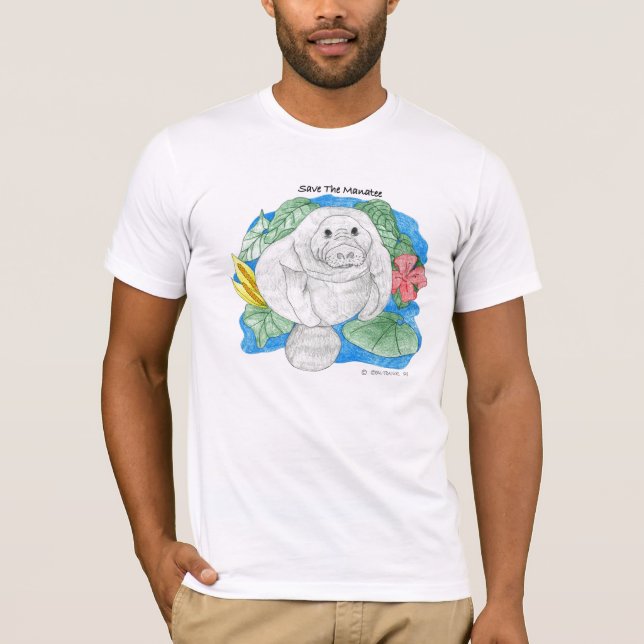 Spara manateen t shirt (Framsida)