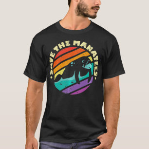 Spara Manatees I Retro Manatees Pullover T Shirt