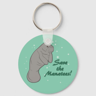 Spara manateesna! nyckelring