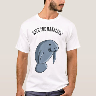 Spara manateesna! t-shirt