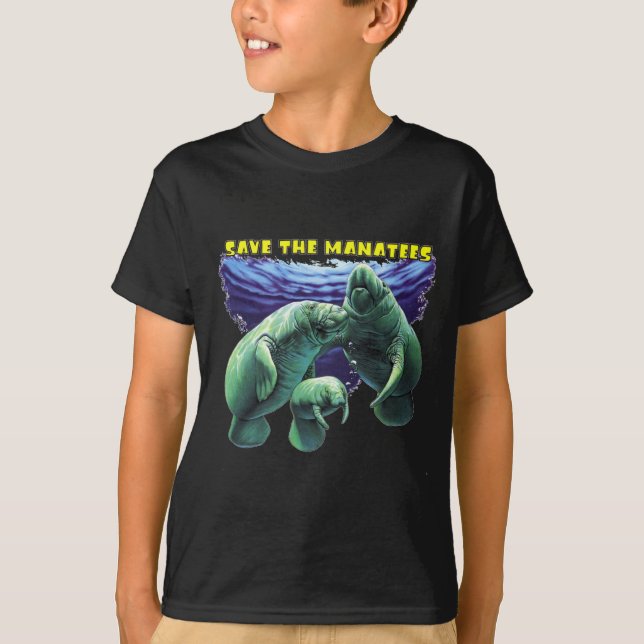 Spara manateesna t-shirt (Framsida)