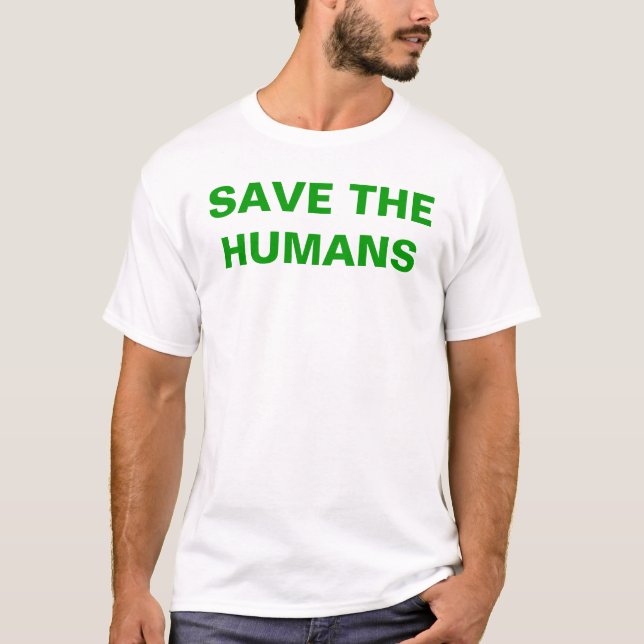 Spara människorna t-shirt (Framsida)