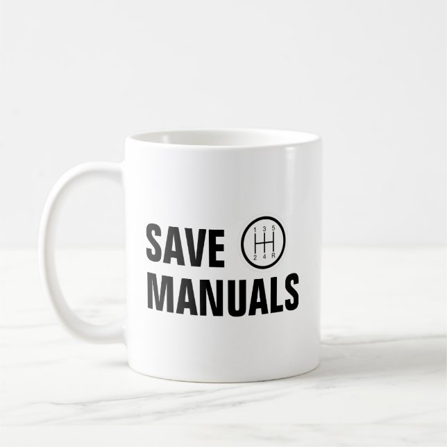 SPARA MANUALVÄXLAR STANDARD VÄXELSPAK KAFFEMUGG (Vänster)