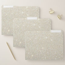 Spara mappuppsättningen - Sparkling glitterguld