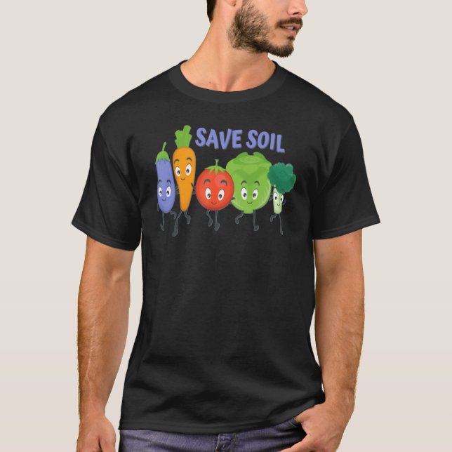 Spara Mark gör en utfästelse för vår planetsuppvär T Shirt (Framsida)