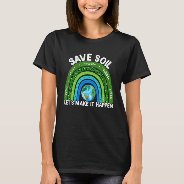 Spara Mark, låt oss få det att hända Gått med med  T Shirt (Framsida)