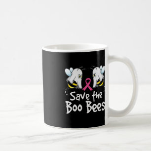 Spara Medvetenheten om bröstcancer hos Boo Bees-br Kaffemugg