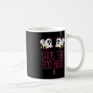 Spara Medvetenheten om bröstcancer hos Boo Bees-br Kaffemugg