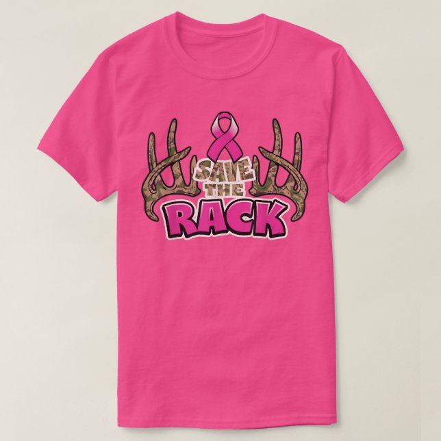 Spara Medvetenheten om bröstcancer i bröstvårtorna T Shirt (Design framsida)