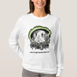 Spara mig Bära ditt meddelande, Inspire Change! T Shirt