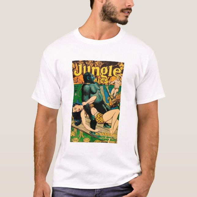 Spara mig - Gorilla - Tarzan - Jungle Boy - Swamp T Shirt (Framsida)