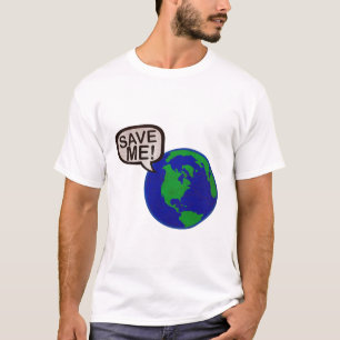Spara mig - jord t-shirt