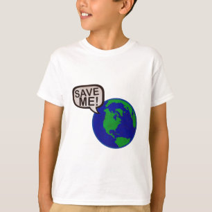 Spara mig - jord tee shirt