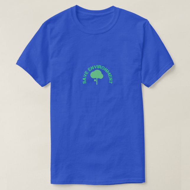 SPARA MILJÖ T SHIRT (Design framsida)