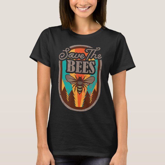 Spara Miljöskydd för biodlare _ T Shirt (Framsida)