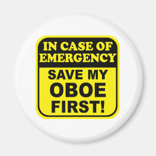 Spara min Oboe Magnet