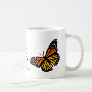 Spara Monarch Butterflies - Plant Milkweed! Mugg
