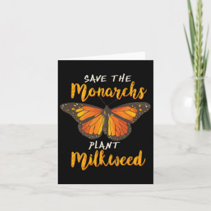 Spara Monarchs Plant More Milkweed Butterfly Gi Kort