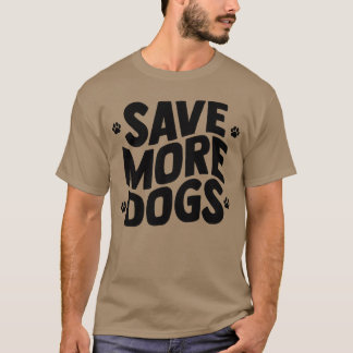 Spara More Hundar kompispojke T Shirt