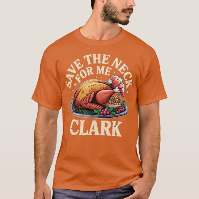 Spara Nacke För mig Clark T Shirt (Framsida)