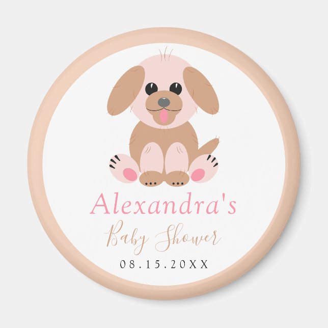 Spara Neutralten Dag Baby Personlig  Magnet (Framsidan)