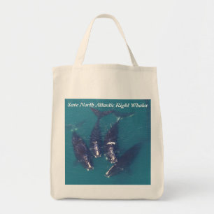 Spara North Atlantic Höger Whales by RoseWrites Tygkasse