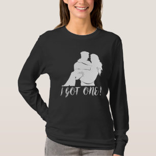Spara Noveltyn Datum Bröllop-meddelande T Shirt