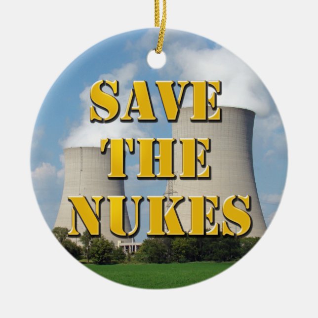 Spara Nukes Julgransprydnad Keramik (Framsidan)