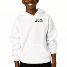 Spara och Elephants liv, köp inte Ivory Hoodie