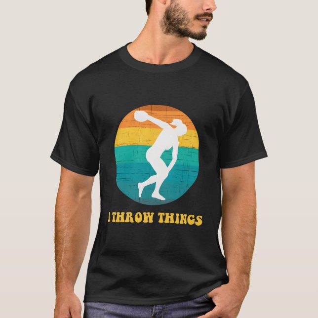 Spåra och Fält-diskussion i Sak T Shirt (Framsida)