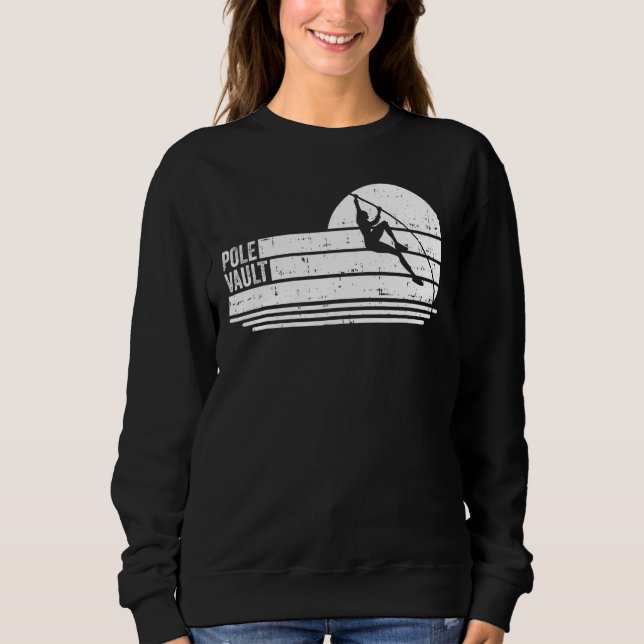 Spåra och Fält Pole Vault-sammanslagning T Shirt (Framsida)