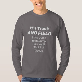 Spåra OCH FÄLT - Torkare och jumper är också tillä T Shirt
