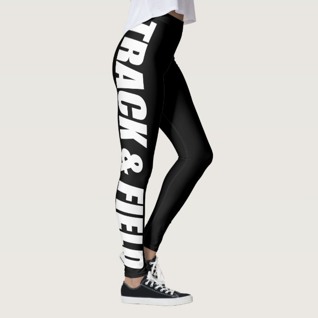 Spåra och Fält-typografiska kopplingar för Springe Leggings (Höger)